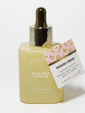 🆕 Sand And Fog Banana Cream 50 ml Oil Dropper BNWT 🍌 Sand + Fog